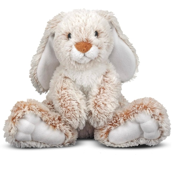 Melissa & Doug Burrow Bunny Stuffed Animal - Picture 1 of 5